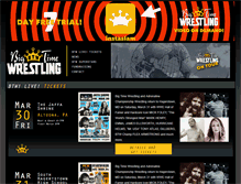 Tablet Screenshot of btwtickets.com